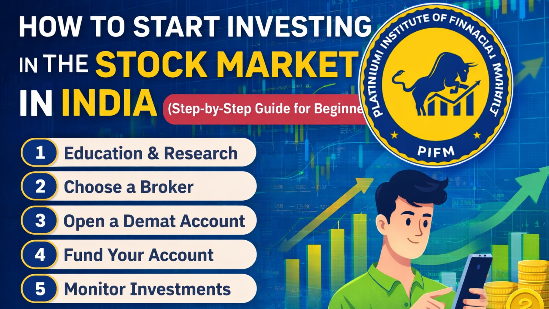 How to Start Investing in the Stock Market in India (Step-by-Step Guide for Beginners)